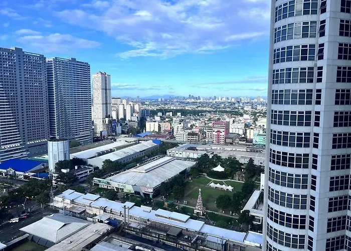 1br Premium - Twin Oaks Pl Panoramic View Манила